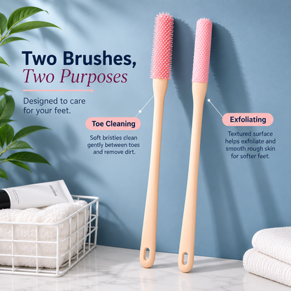 The EasyStep Foot Scrubber