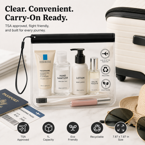 Clear Travel Pouch