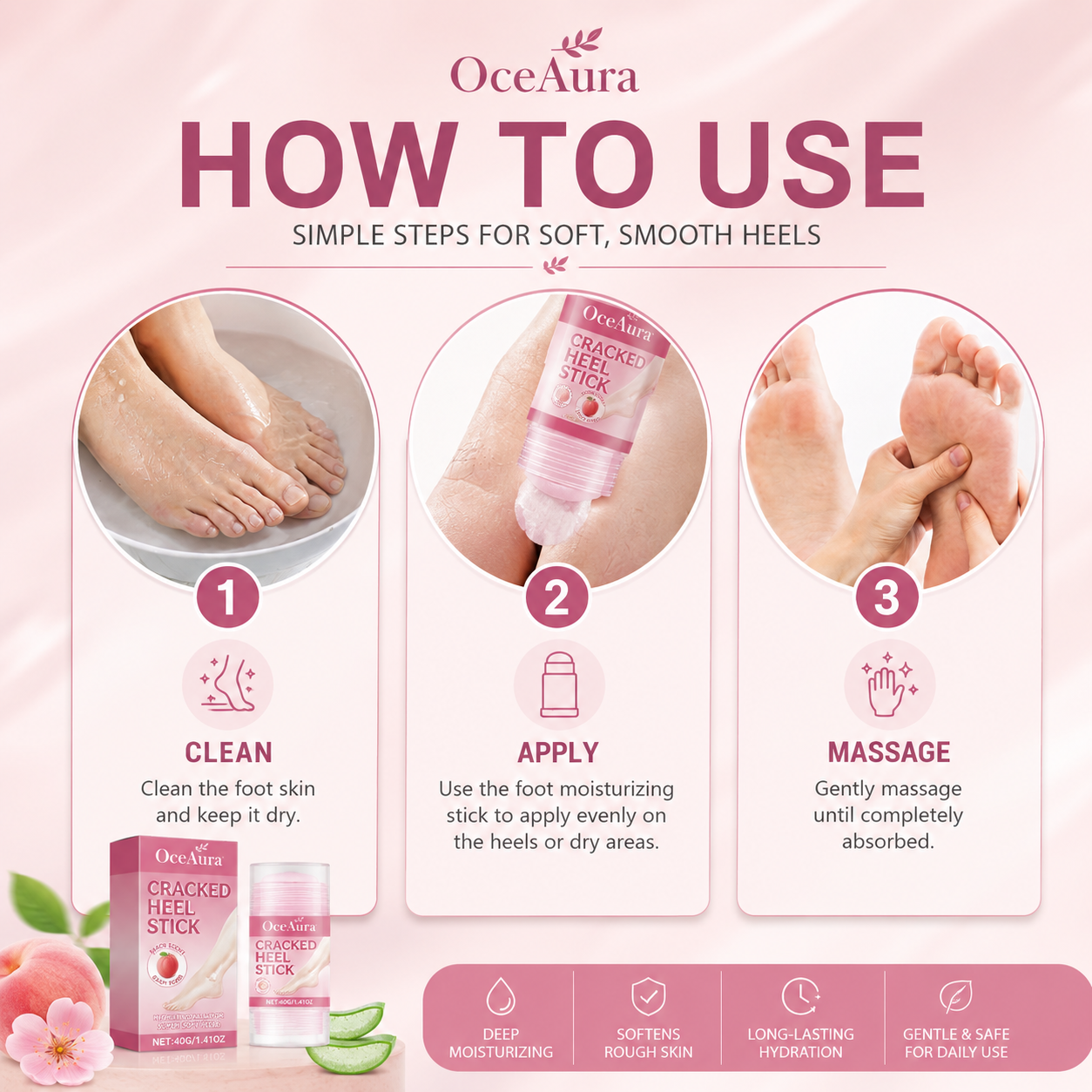Hydrating Heel Balm Stick