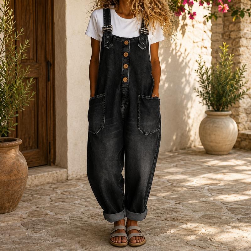 Vintage Denim Overalls