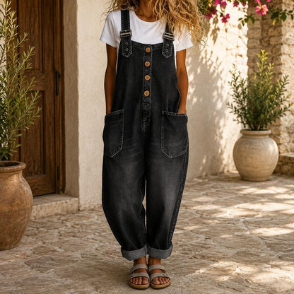 Vintage Denim Overalls