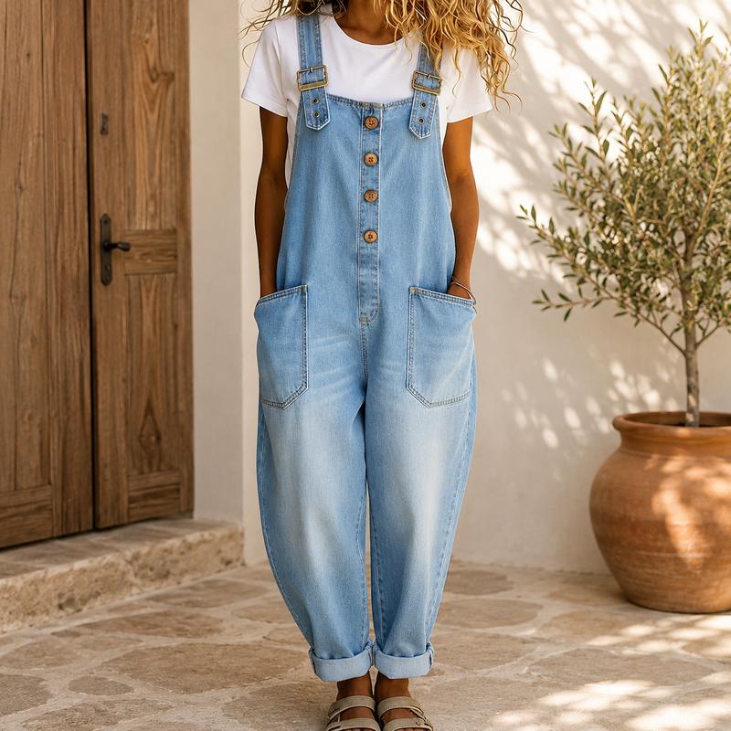 Vintage Denim Overalls