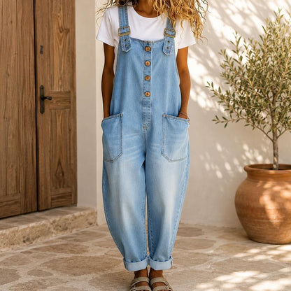 Vintage Denim Overalls