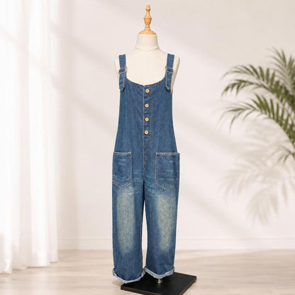 Vintage Denim Overalls