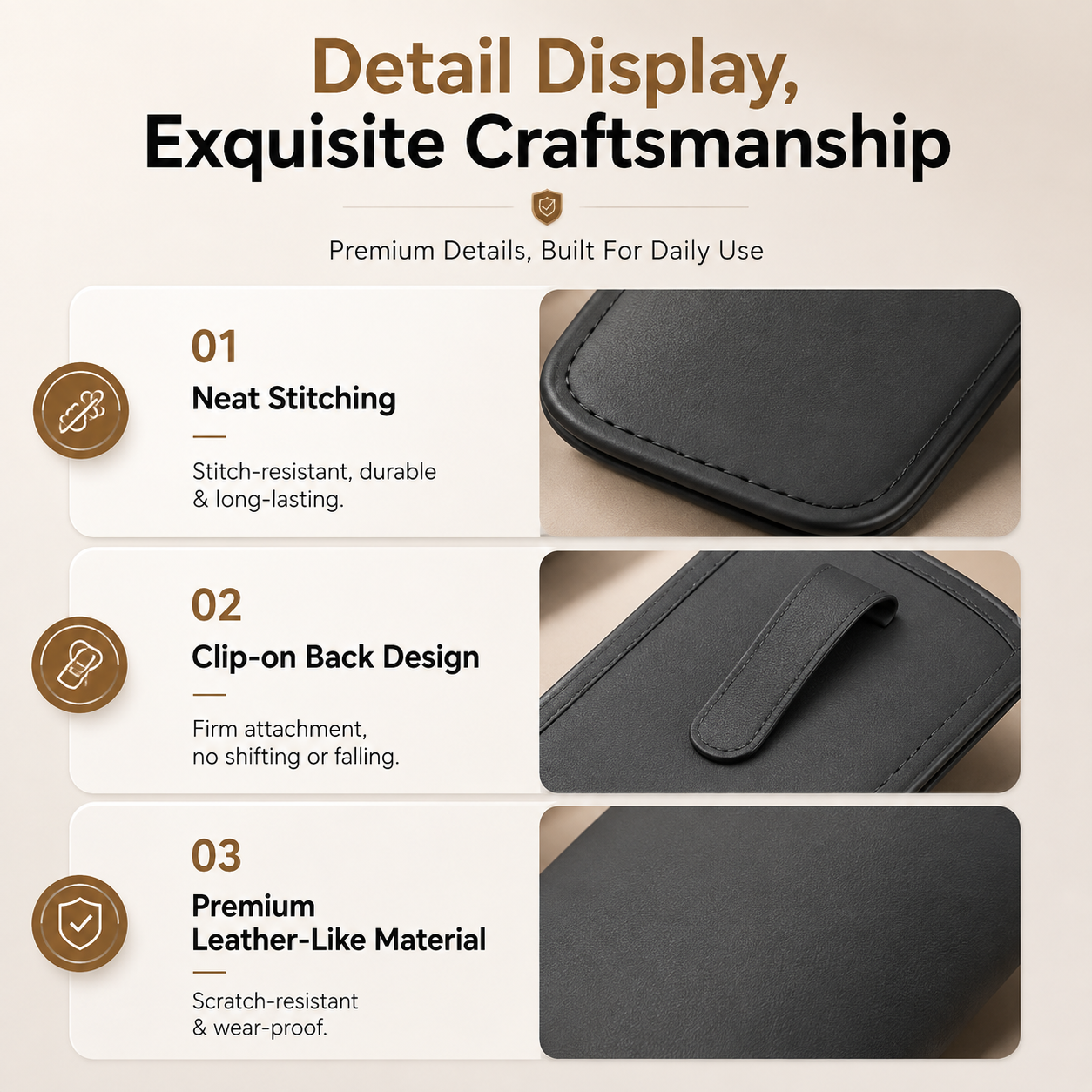 DrivePocket - Clip-On Car Organizer